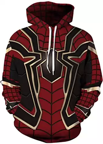 3D Spiderman Hoodie Sweatshirt